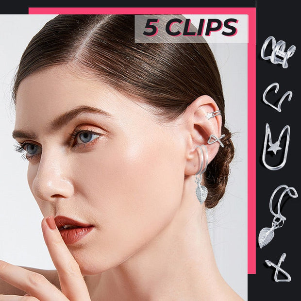 Jolieaprile Ear Wrap Crawler Hook Earrings