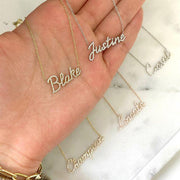 Mother's Day Gift Personalized Shiny Diamond Name Necklace